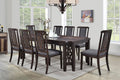 Extension Leaf Antique Grey Dining Table And 6 X Side Chair - SSD10363
