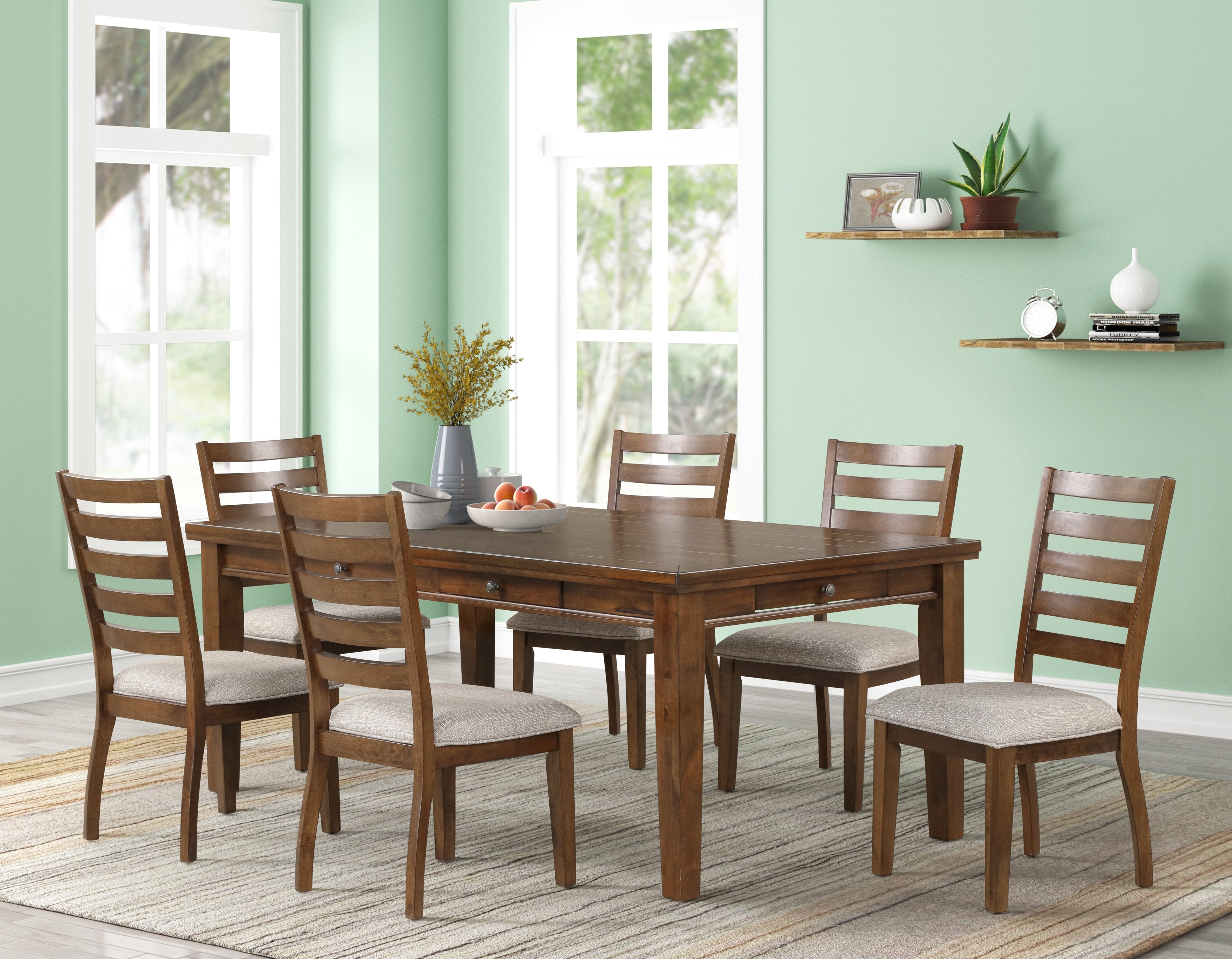 Table And 6 X Side Chair - SSD11563