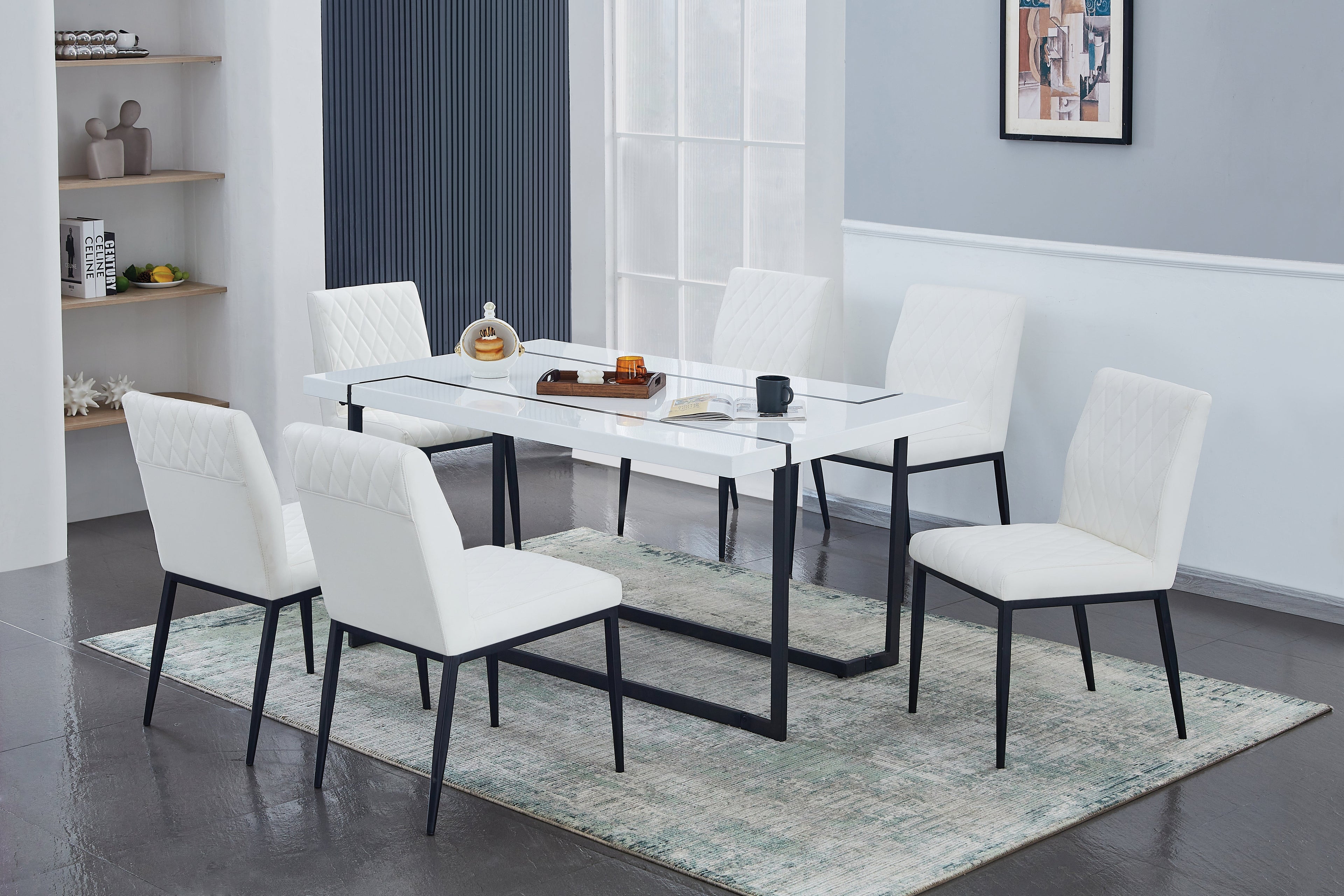 Table And 6 X Side Chair - SSD21063