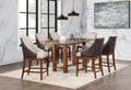 Pub Table And 6 X Upholsterd Pub Chair - SSD30163