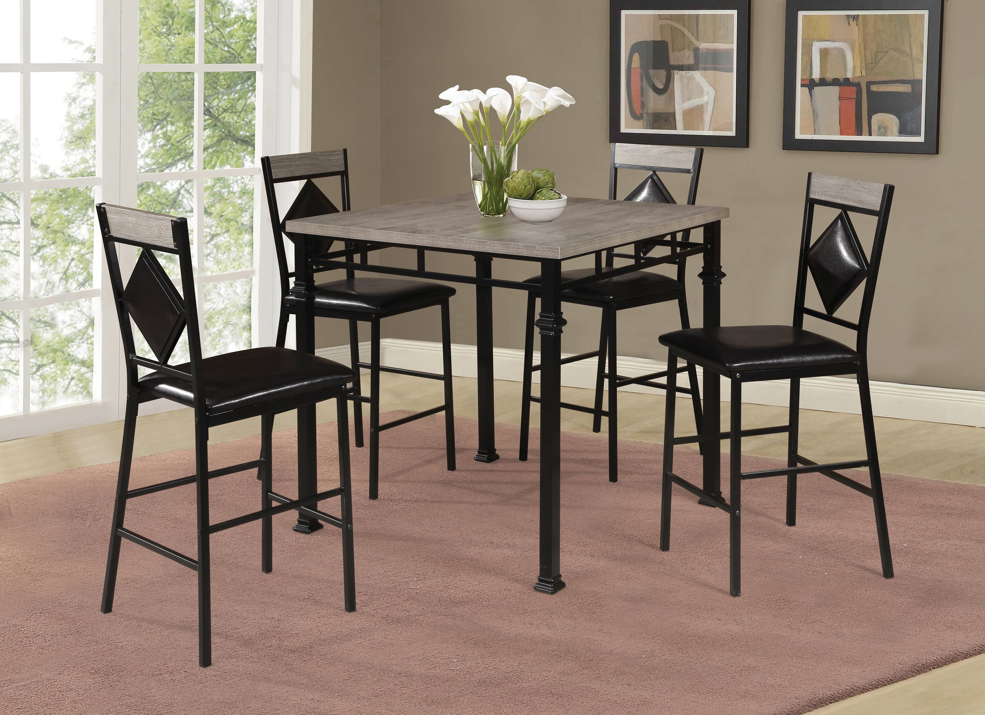 Pub Table & 4 Pub Chairs - SSD37063