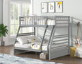 Twin / Full Wood Bunkbed - SSS23863