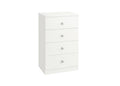 4 Drawer Chest White - SSS40663