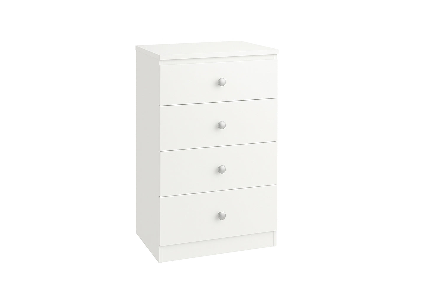 4 Drawer Chest White - SSS40663