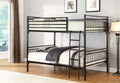 Full / Full Black Metal Bunkbed - SSS46563