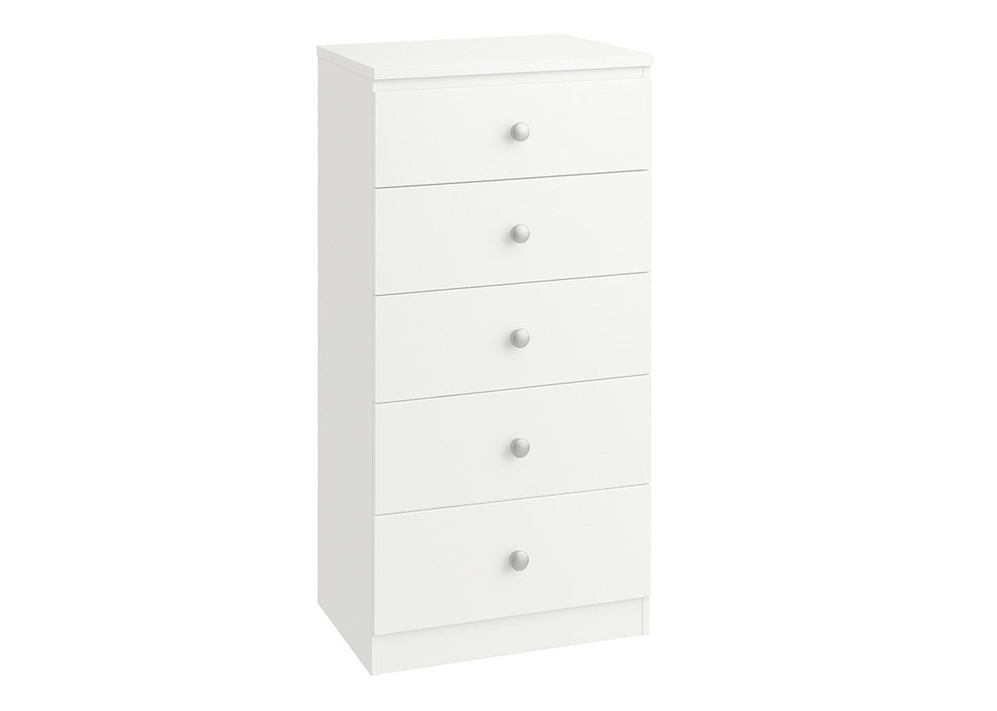 5 Drawer Chest White - SSS50663