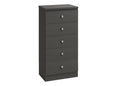 5 Drawer Chest Grey - SSS50763