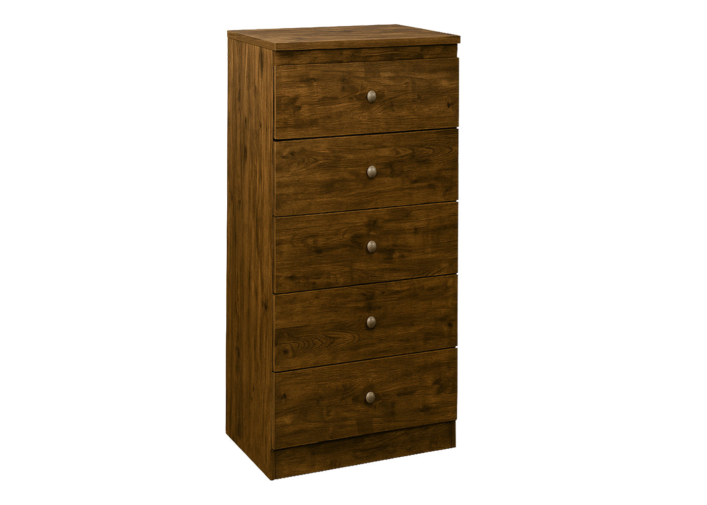5 Drawer Chest Smoke Wood - SSS50863