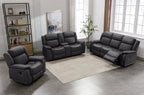 Reclining Sofa W/ Drop Table And Loveseat W/ Console & Usb