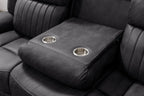 Reclining Sofa W/ Drop Table And Loveseat W/ Console & Usb