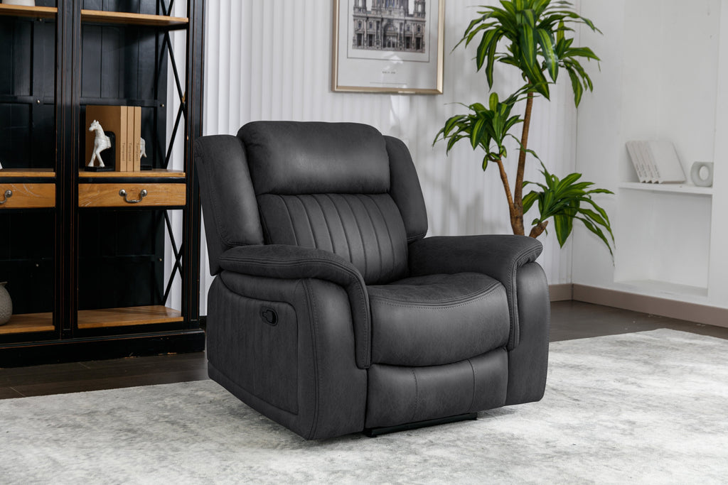 Reclining Sofa W/ Drop Table And Loveseat W/ Console & Usb - SSU14563