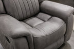 Reclining Sofa W/ Drop Table And Loveseat W/ Console & Usb