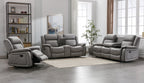 Reclining Sofa W/ Drop Table And Loveseat W/ Console & Usb