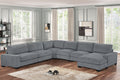 Grey 6-Piece Modular Sectional