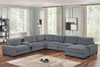 Grey 6-Piece Modular Sectional
